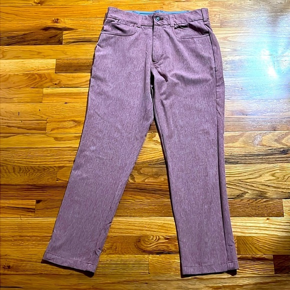 Walter Hagen Men's Plain Dobby 5 Pocket Pant  MGA35125 Golf Slim fit 11 athletic - Picture 1 of 11